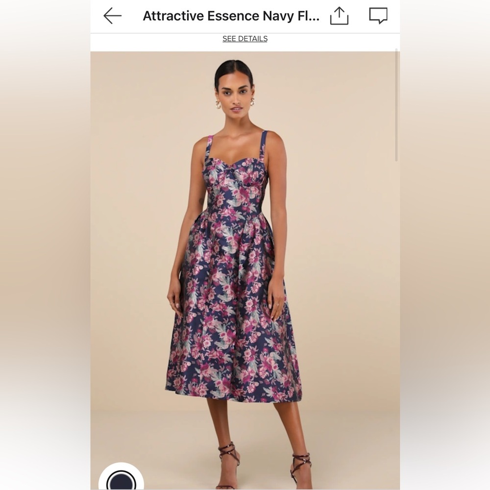 Lulus midi dress
